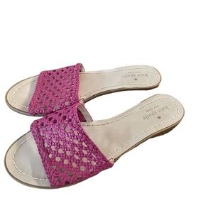 KATE SPADE slip ons. Has a lot of life left in them.